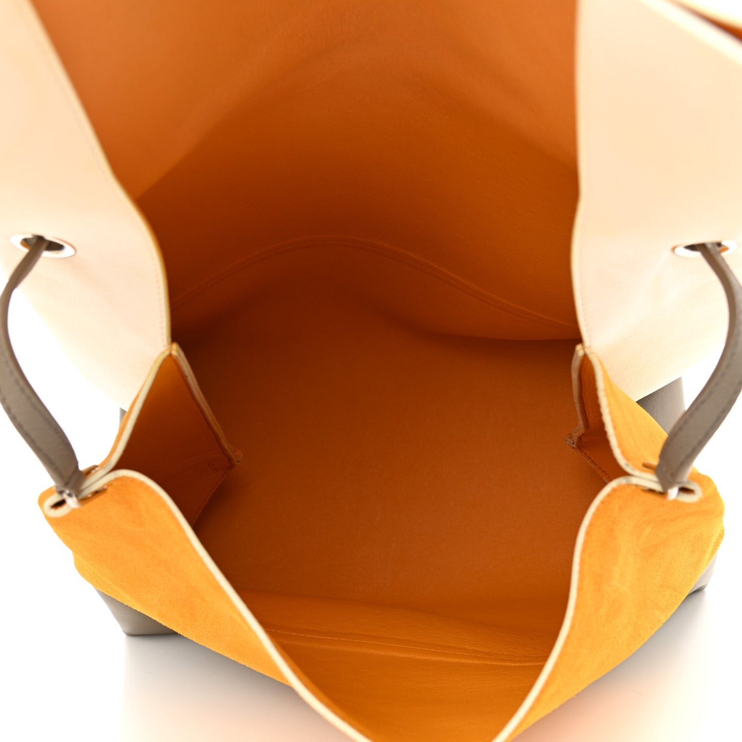 Calfskin All Soft Shoulder Bag Cream