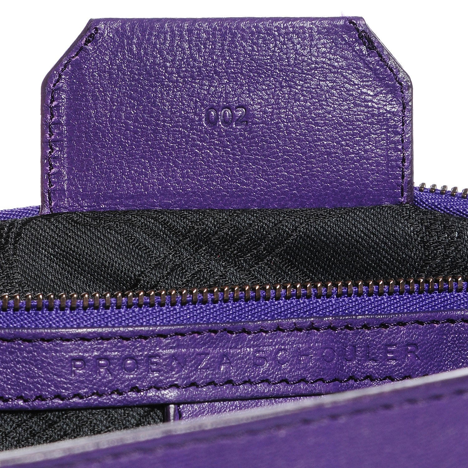 Proenza Schouler Lambskin Large PS1 Satchel Violet 10 of 12