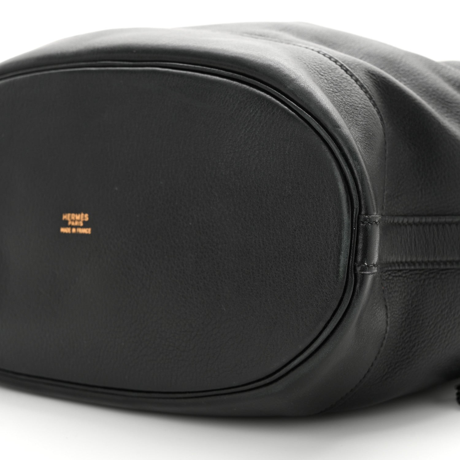 Hermes Ardennes Market Drawstring Bag 28 Black 9 of 11