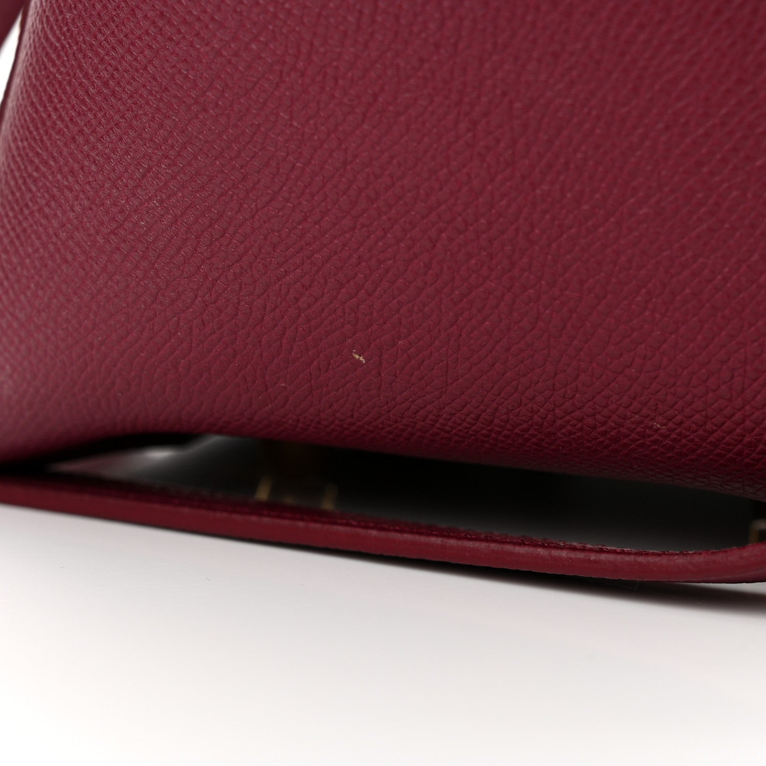 Celine Grained Calfskin Mini Belt Bag Plum 13 of 14