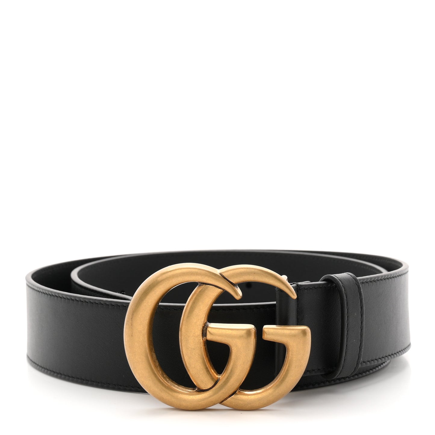 Calfskin Double G 40mm Belt 85 34 Belt Black