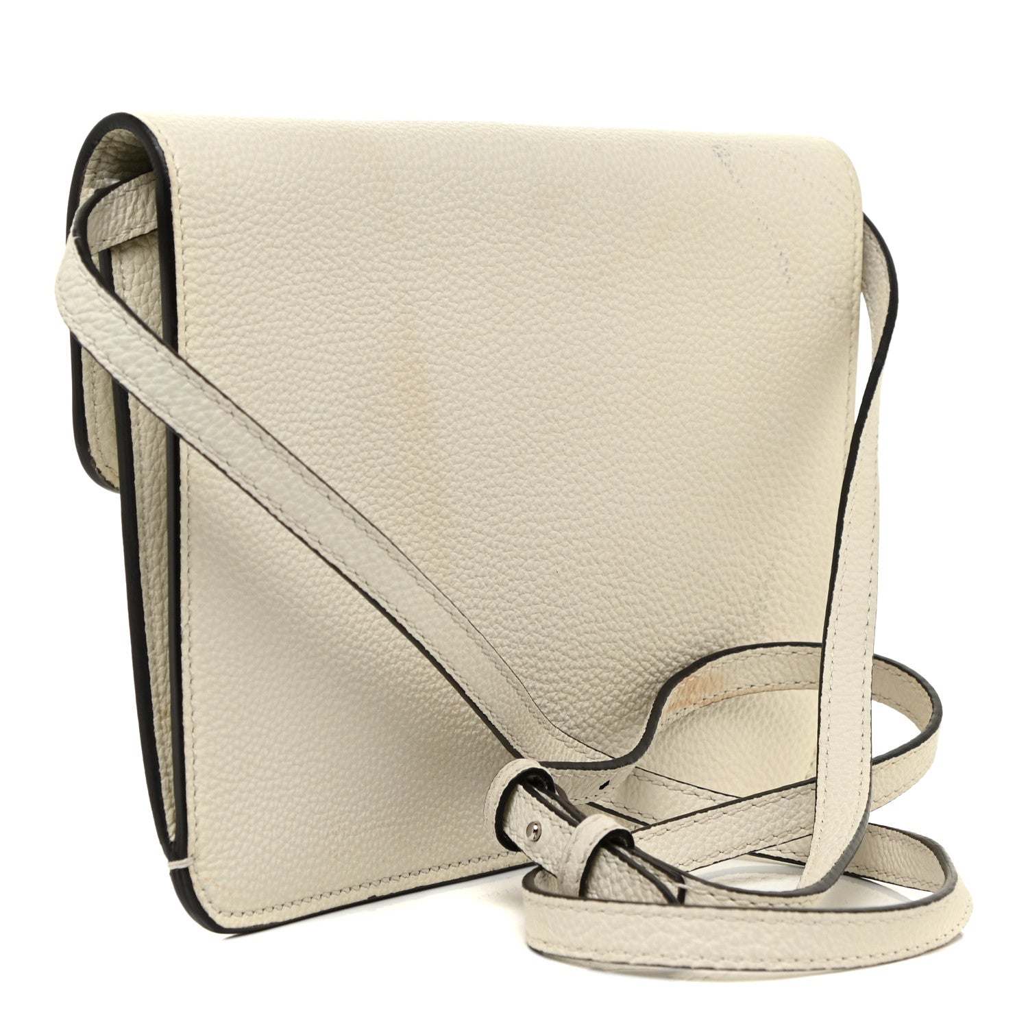 Gucci Grand Prix Calfskin Jackie Convertible Shoulder Bag White 3 of 18