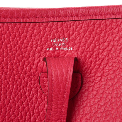 Hermes Taurillon Clemence Evelyne TPM Rose Extreme 6 of 8