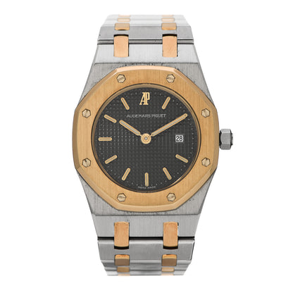 Audemars Piguet Stainless Steel 18K Yellow Gold 30mm Royal Oak Quartz Watch 1 of 5