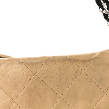 Chanel Lambskin Quilted Large CC Shopping Tote Black Rose Clair 25 of 27