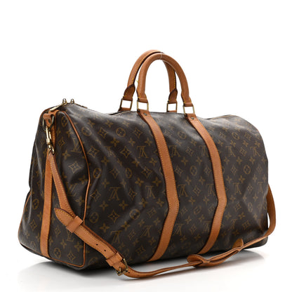 Louis Vuitton Monogram Keepall Bandouliere 50 3 of 15