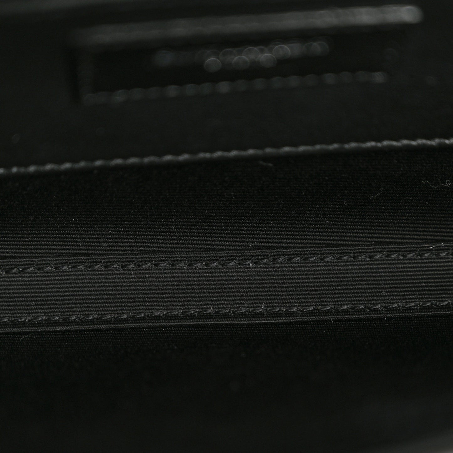 Patent Cassandre Tassel Clutch Black