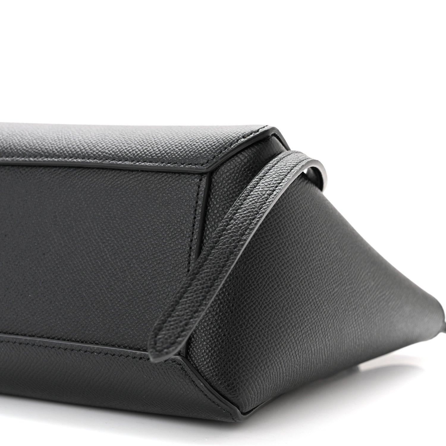 Celine Grained Calfskin Nano Belt Bag Black 10 of 10