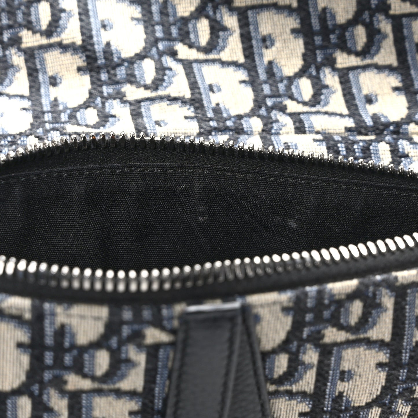 Oblique Mens Mini Saddle Bag Blue