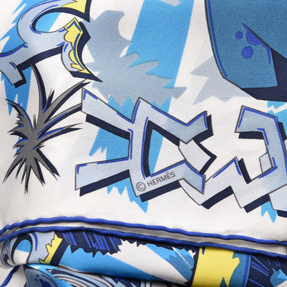 Hermes Silk H Comme Scarf 70 4 of 4