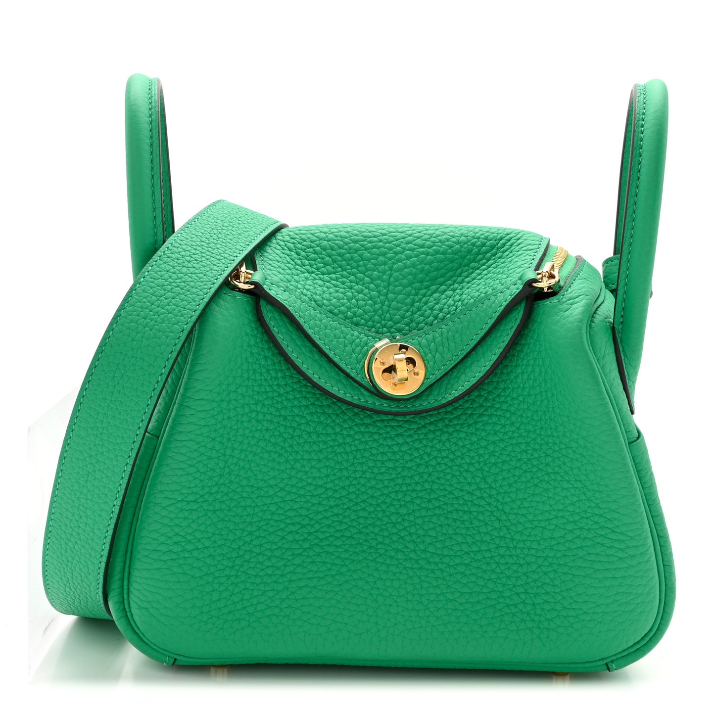 Taurillon Clemence Mini Lindy 20 Menthe