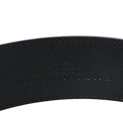 Gucci Plutone Calfskin Interlocking G 40mm Belt 80 32 Black 3 of 4
