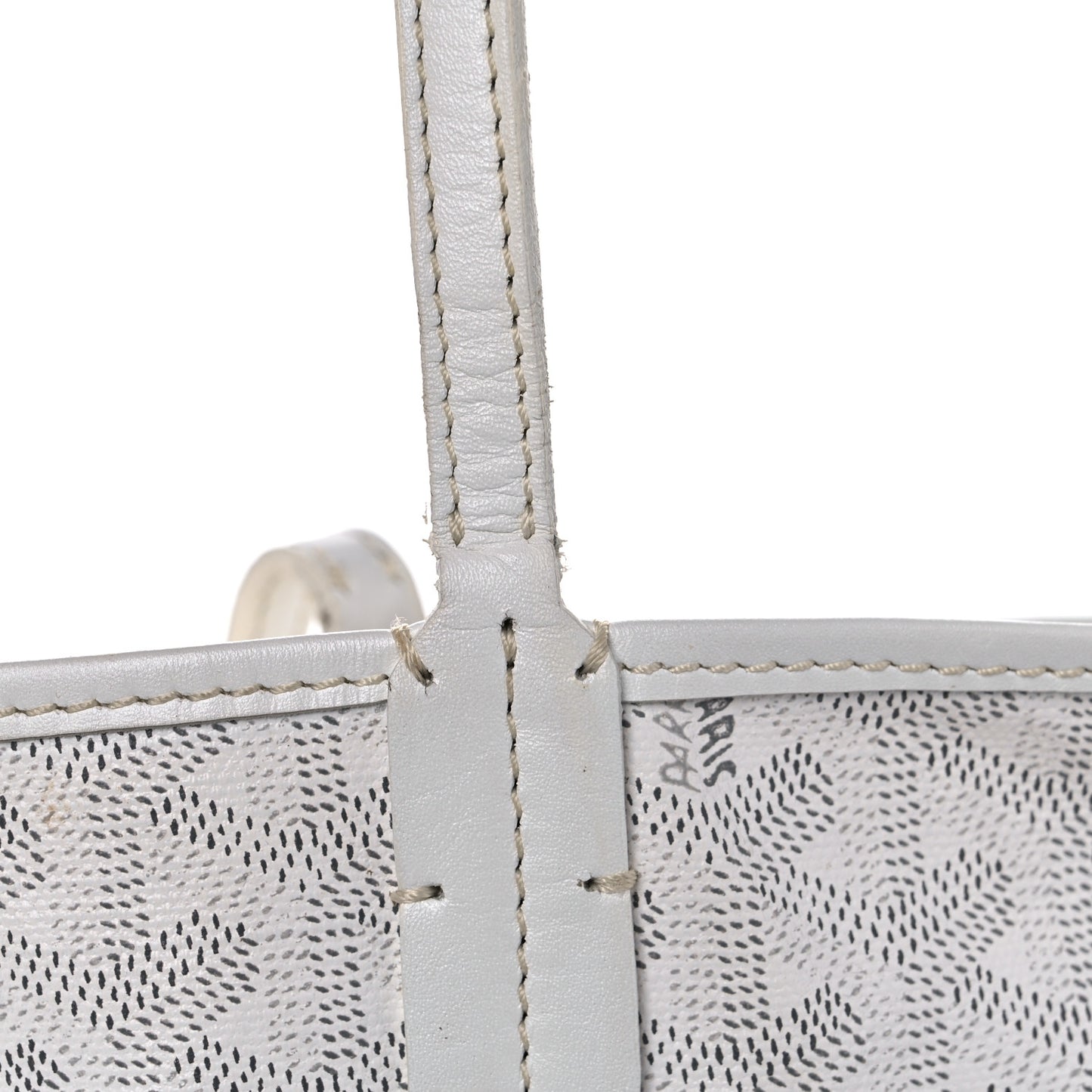 Goyardine Saint Louis PM White