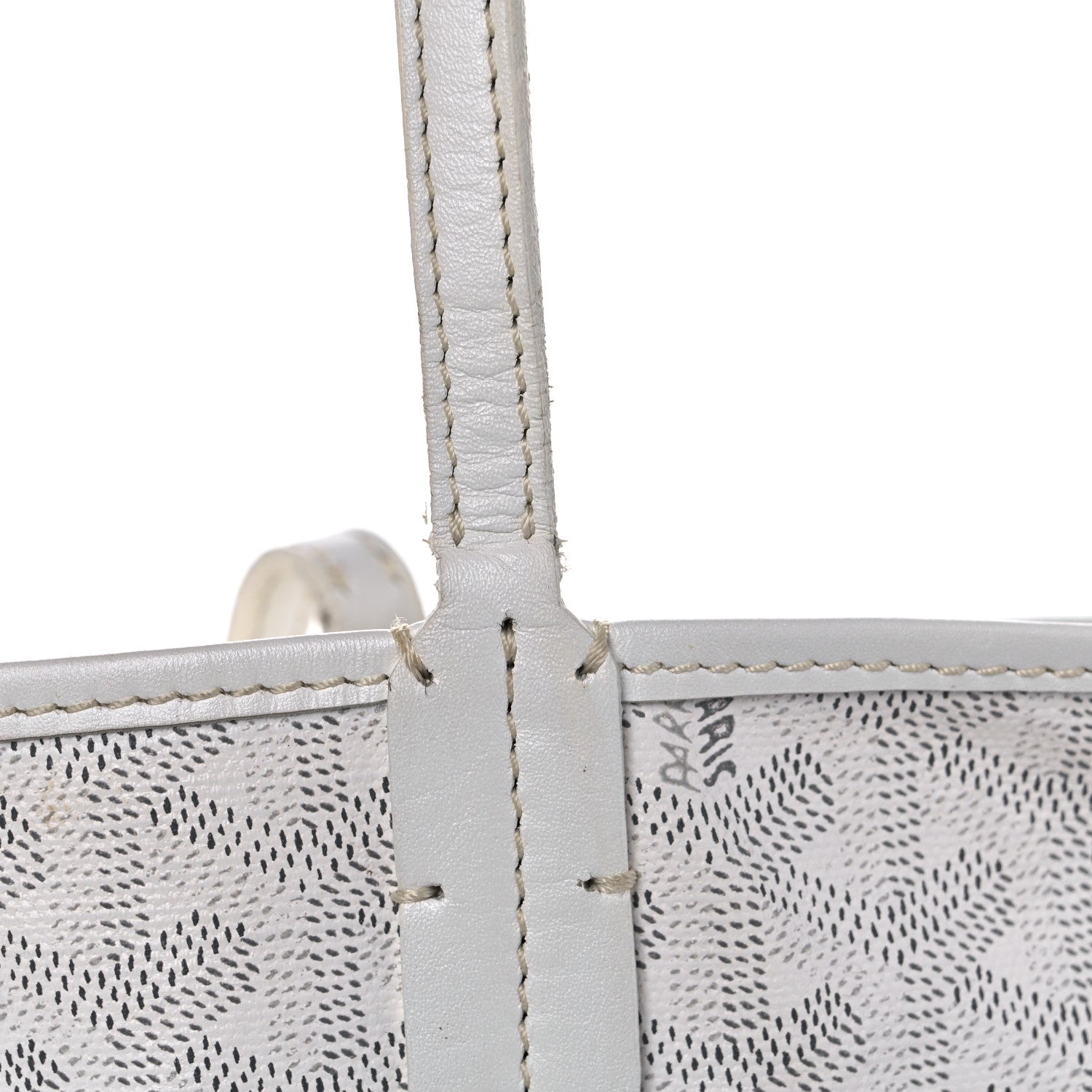 Goyard Goyardine Saint Louis PM White 12 of 17