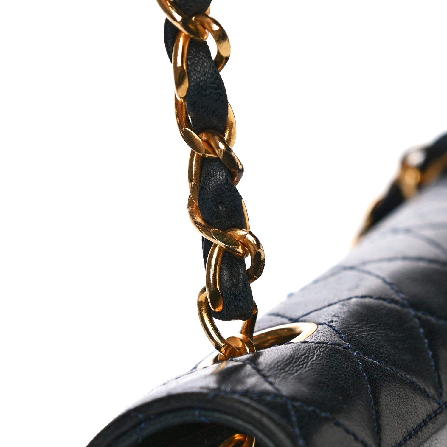 Chanel Lambskin Quilted Jumbo Single Flap Black 23 of 24
