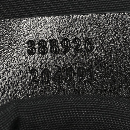 Gucci GG Monogram Web Flat Messenger Bag Black 7 of 10