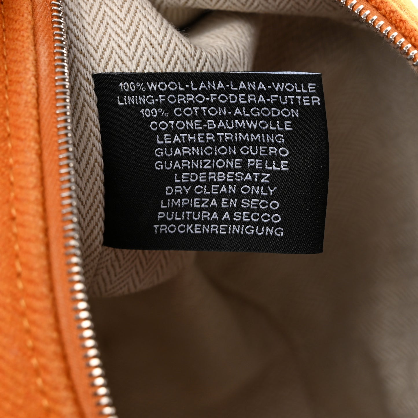 Canvas Small Bride-A-Brac Pouch Ochre