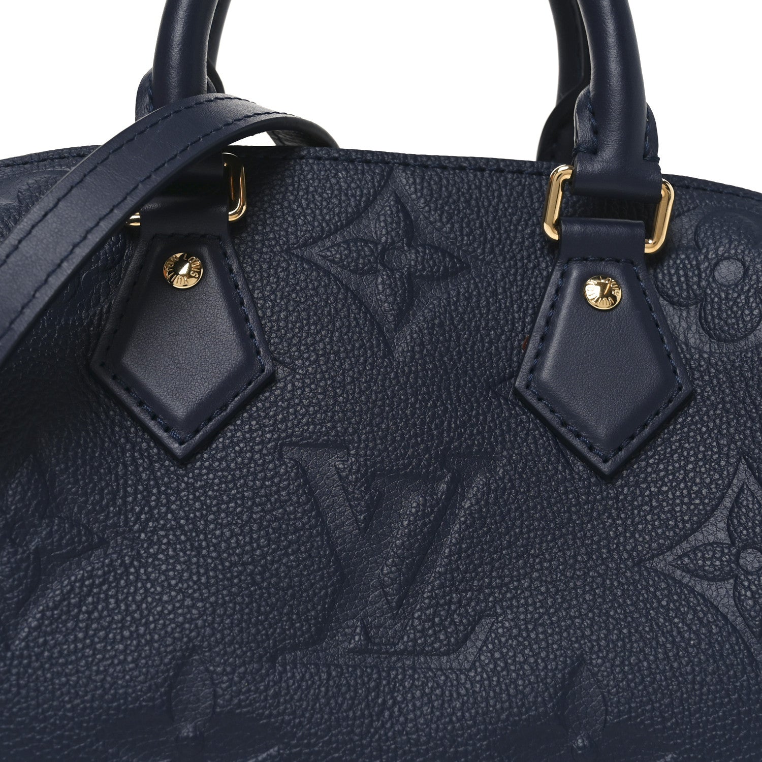 Louis Vuitton Empreinte Monogram Giant Speedy Bandouliere 20 Navy