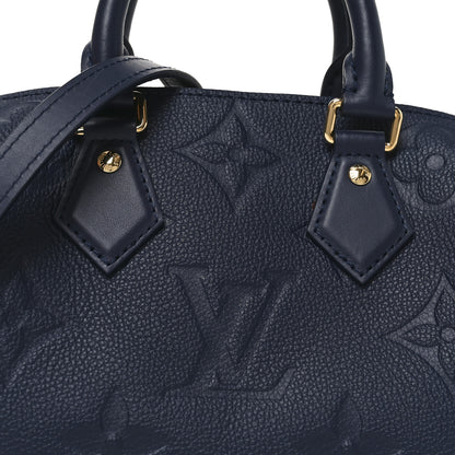 Louis Vuitton Empreinte Monogram Giant Speedy Bandouliere 20 Navy 7 of 10