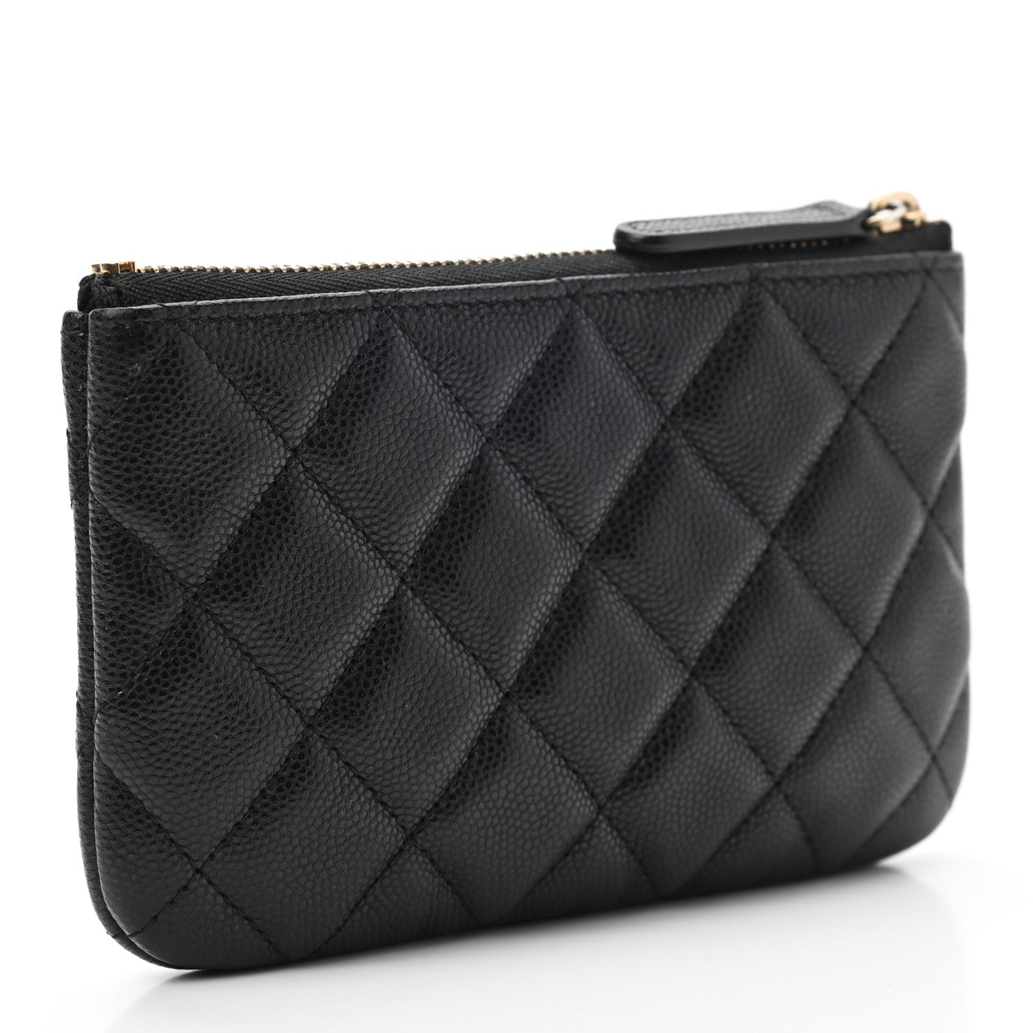 Chanel Caviar Quilted Small Cosmetic Case Black 3 of 7