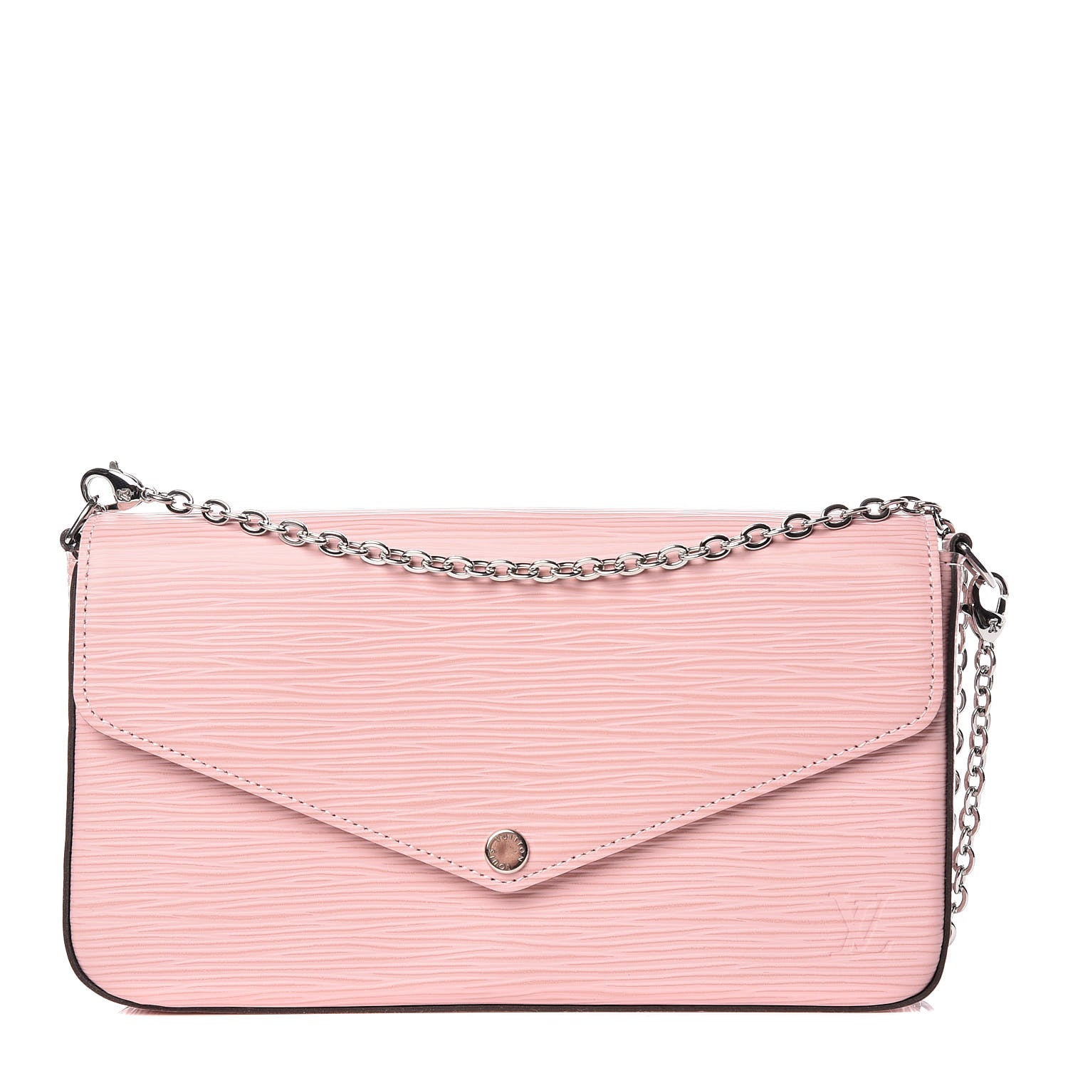 Louis Vuitton Epi Pochette Felicie Rose Ballerine 1 of 9