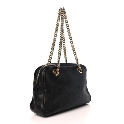 Gucci Pebbled Calfskin Small Soho Bowler Black 3 of 9