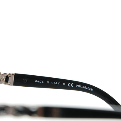 Chanel Cat Eye Chain Polarized Sunglasses 5260-Q Black 5 of 6