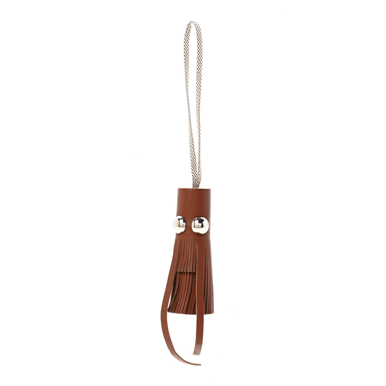 Hermes Lambskin Octopus Pom Pom Bag Charm 1 of 3