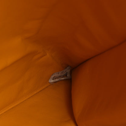 Chanel Lambskin Jumbo CC Shoulder Bag Orange 8 of 12