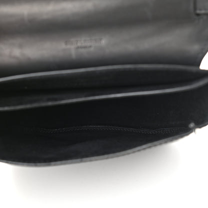 Saint Laurent Smooth Calfskin Classic Monogram Small Kaia Satchel Black 5 of 8