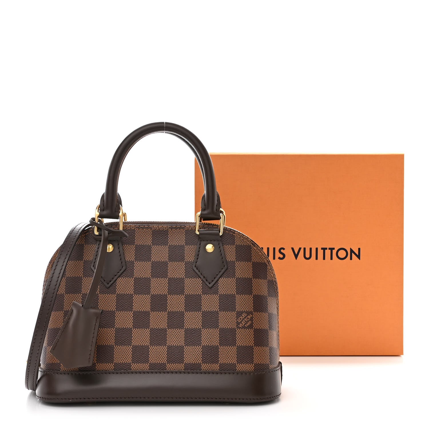 Louis Vuitton Damier Ebene Alma BB 11 of 11