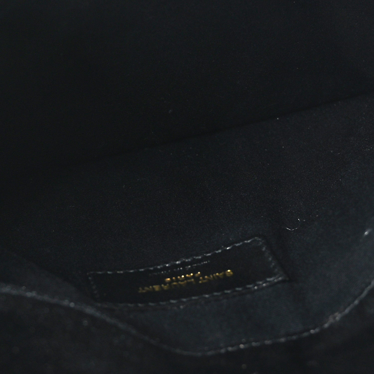 Saint Laurent Grain De Poudre Uptown Pouch Black 5 of 6