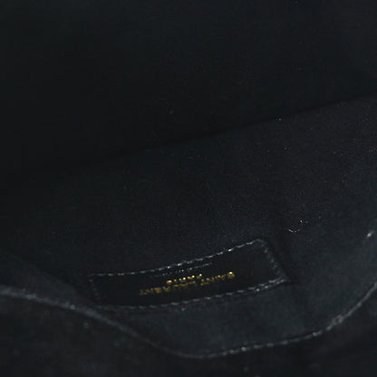 Saint Laurent Grain De Poudre Uptown Pouch Black 5 of 6