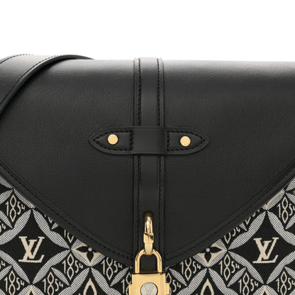 Louis Vuitton Jacquard Since 1854 Neo Saumur MM Grey 8 of 10