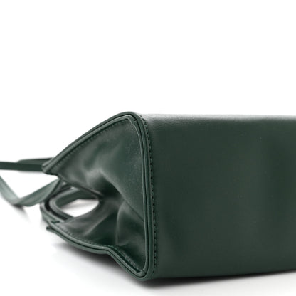 Telfar Vegan Leather Small Shopping Bag Dark Olive 9 of 10