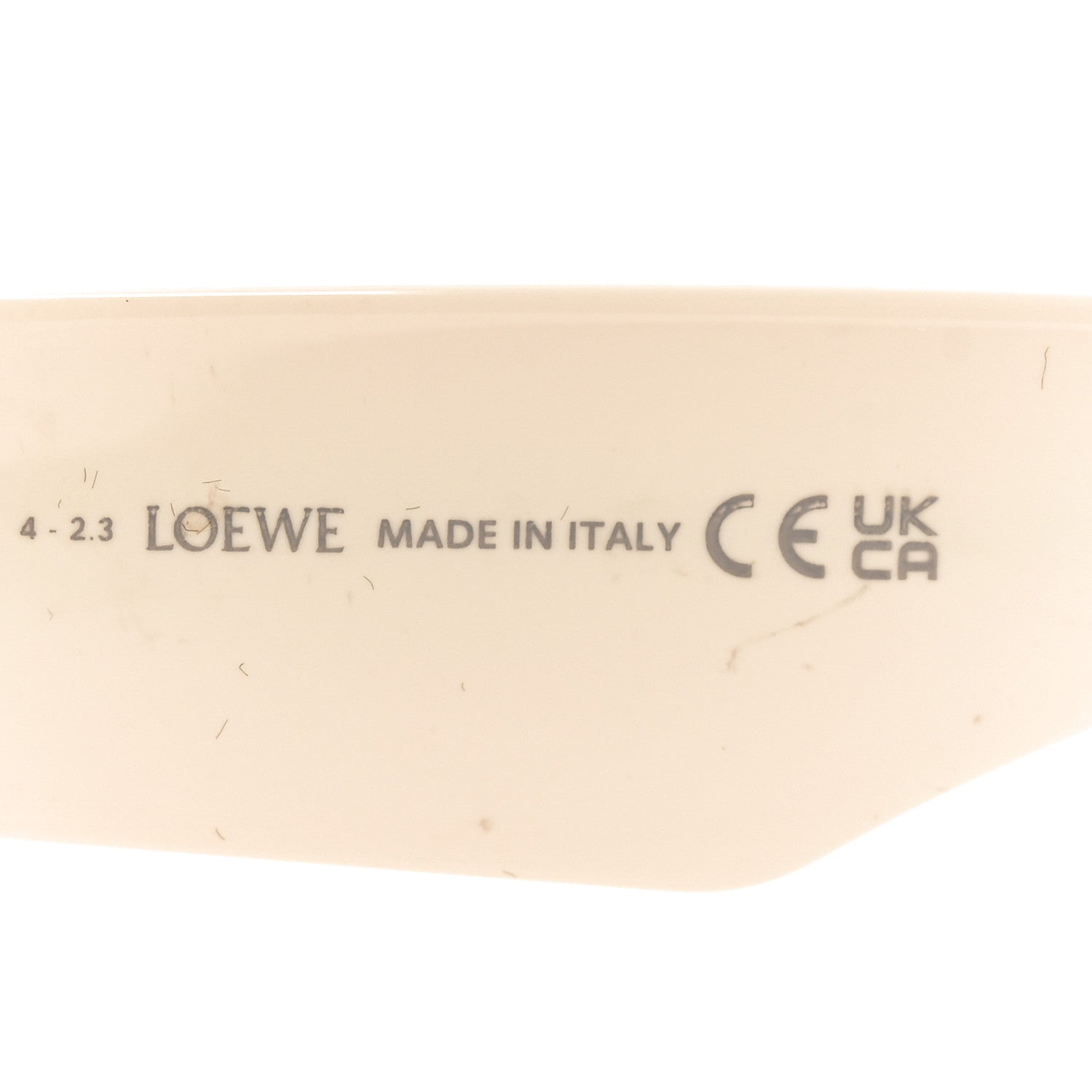 Loewe Acetate Rectangular Sunglasses LW40101I Ivory 5 of 6