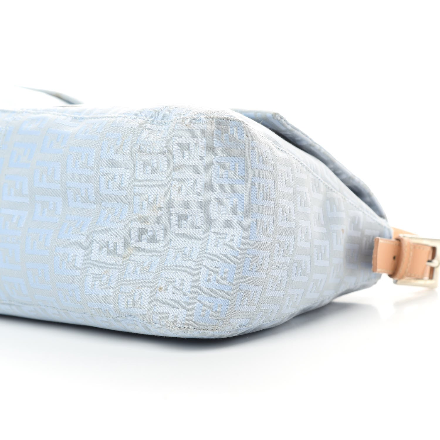 Fendi Zucchino Mama Baguette Blue 9 of 17