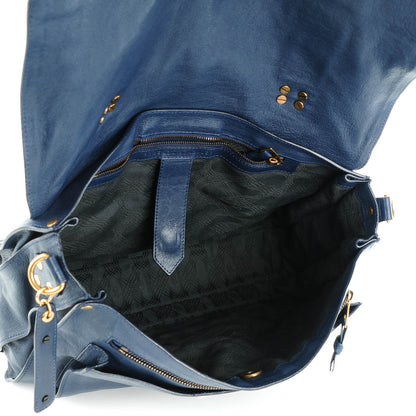 Proenza Schouler Lambskin Large PS1 Satchel Midnight 5 of 8
