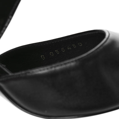 Chanel Patent Calfskin Short Ankle Boots 36.5 Black 8 of 8