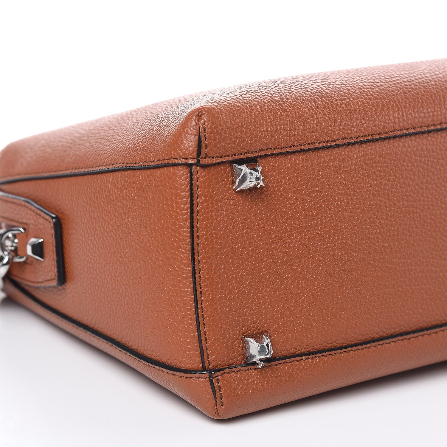 MCM Grained Calfskin Medium Ella Boston Brown 7 of 10