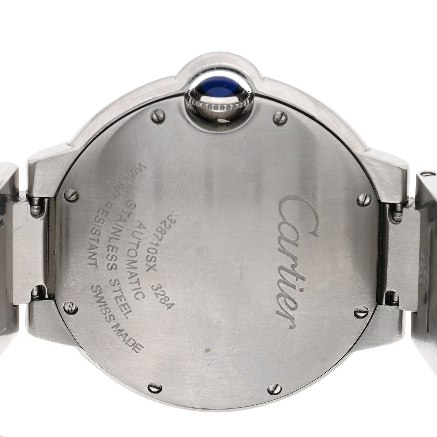 Cartier Stainless Steel 36mm Ballon Bleu De Cartier Automatic Watch 4 of 5