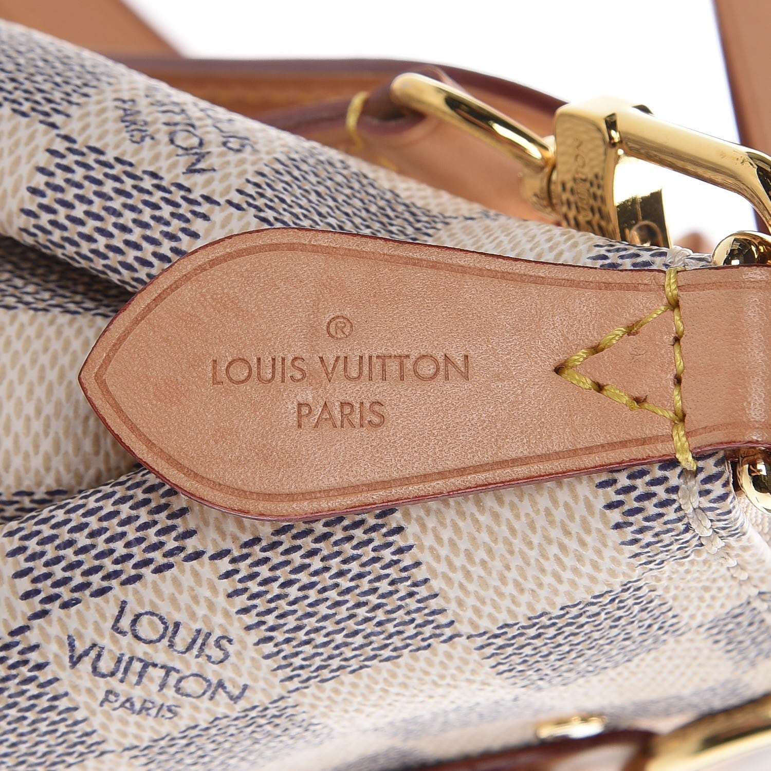 Louis Vuitton Damier Azur Lymington 6 of 9