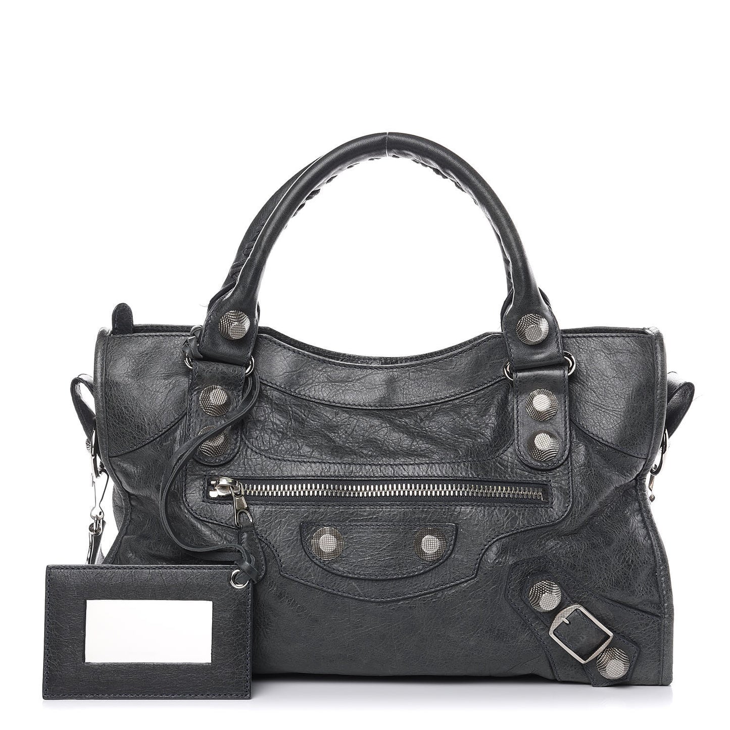 Agneau Giant 21 Silver Hardware City Anthracite