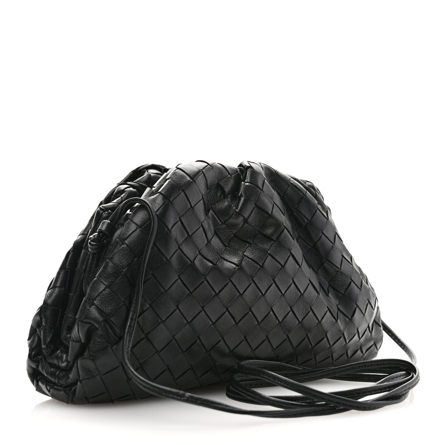 Nappa Intrecciato The Mini Pouch Black
