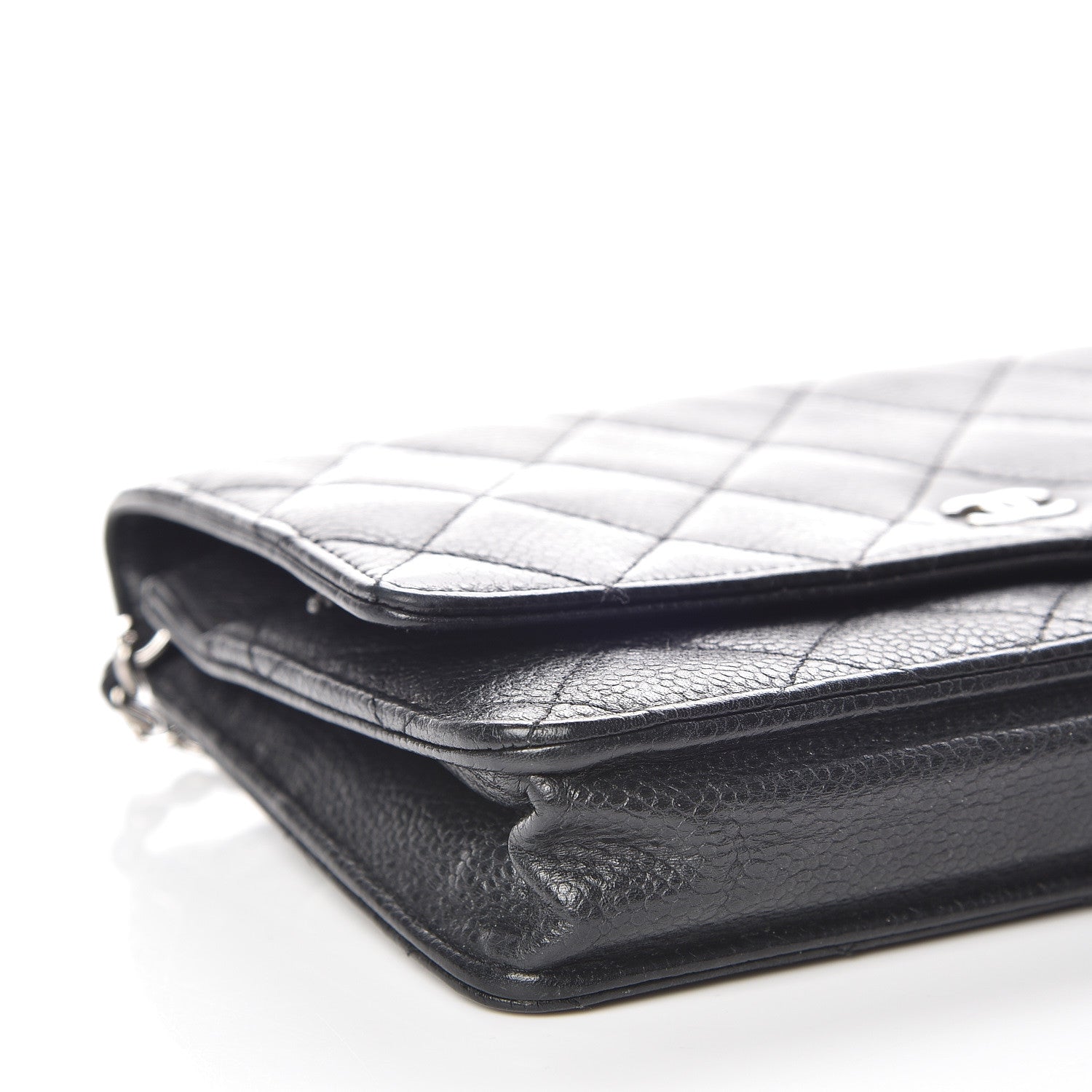 Chanel Caviar Quilted Wallet On Chain WOC Black 5 of 17