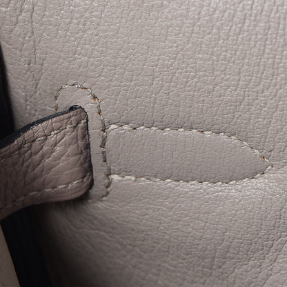Hermes Togo Birkin 40 Gris Tourterelle 14 of 36