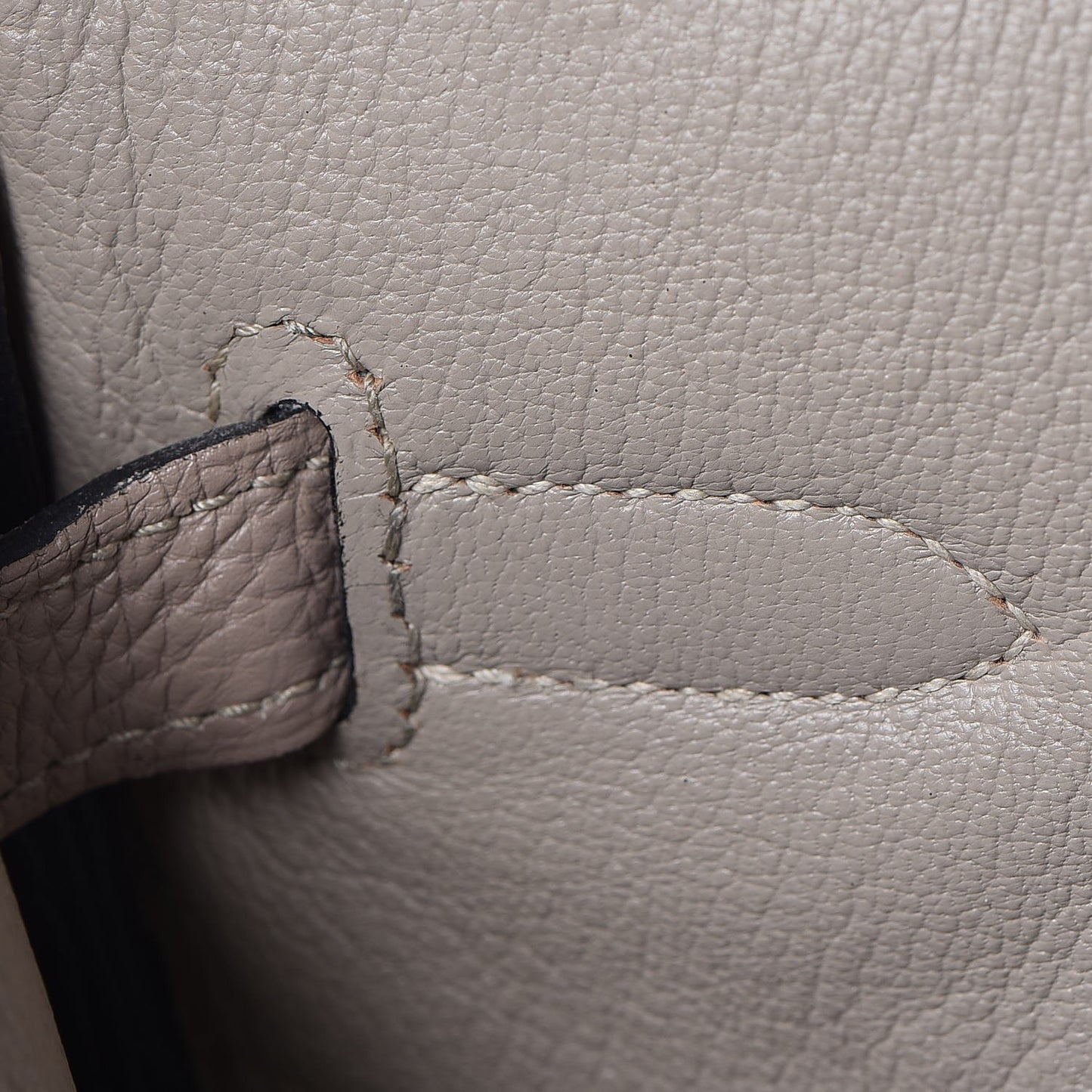 Togo Birkin 40 Gris Tourterelle