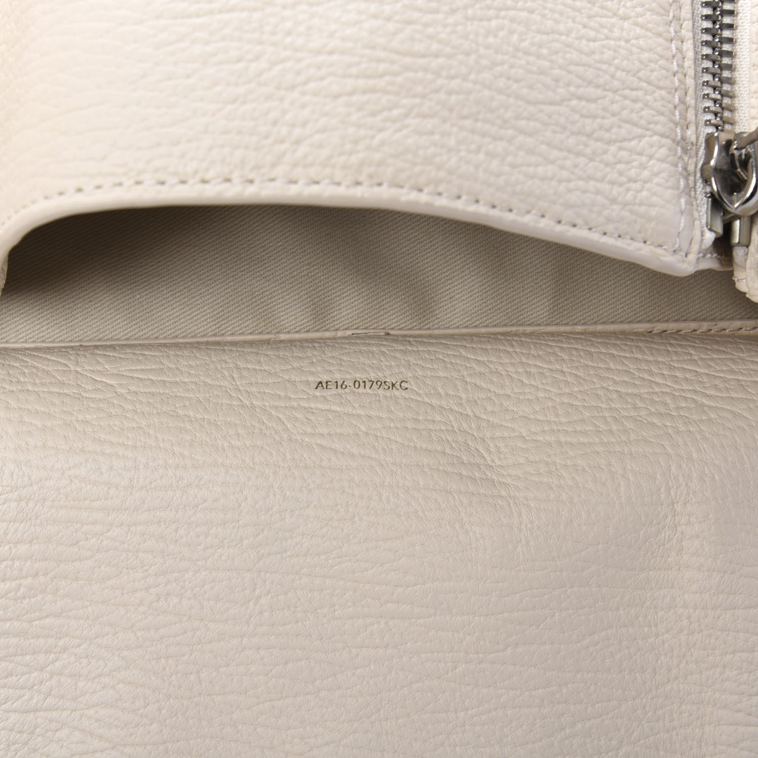 3.1 Phillip Lim 3.1 Textured Calfskin Medium Pashli Satchel Milk 8 of 11