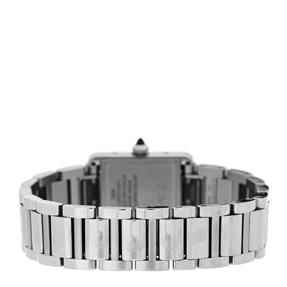 Cartier Stainless Steel 22mm Tank Must Quartz Watch 3 of 5