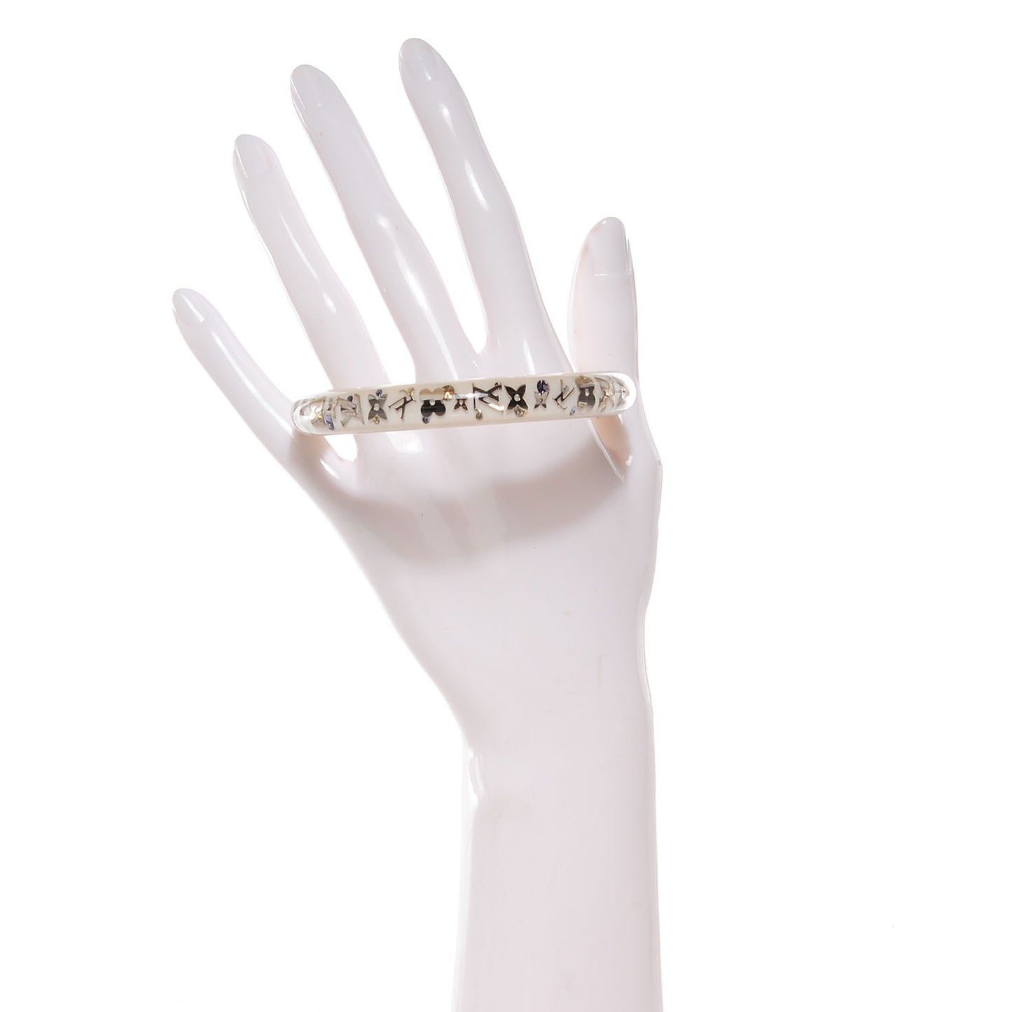 Inclusion Bracelet PM Medium White